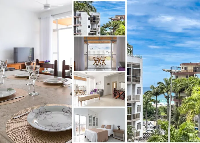 200M Da Praia Do Forte Com Vista, Garagem, Varandas E Wi-Fi 250 Megas Cabo Frio